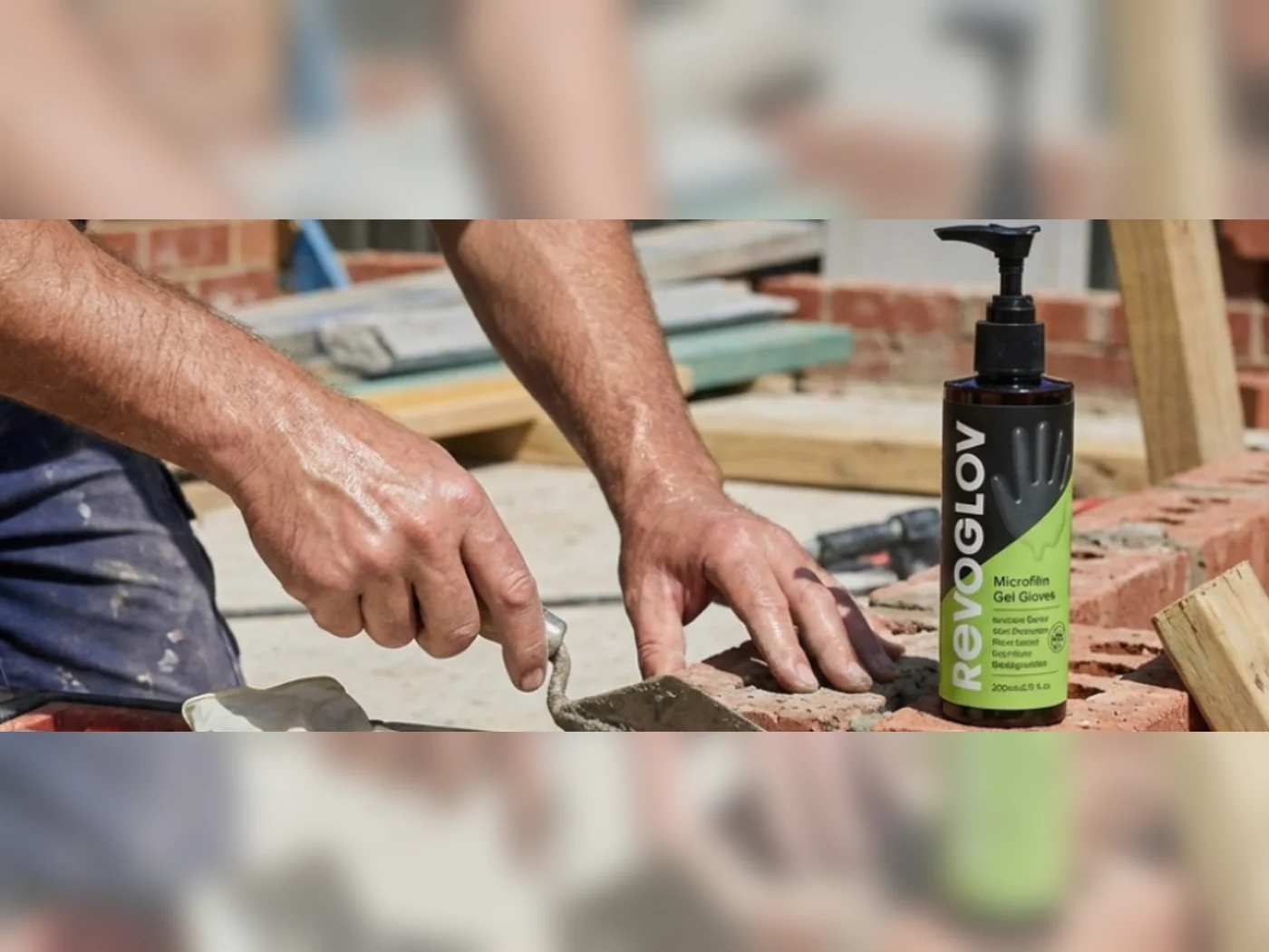 RevoGlov microfilm gel gloves — A plant-based microfilm gel glove you pump on.